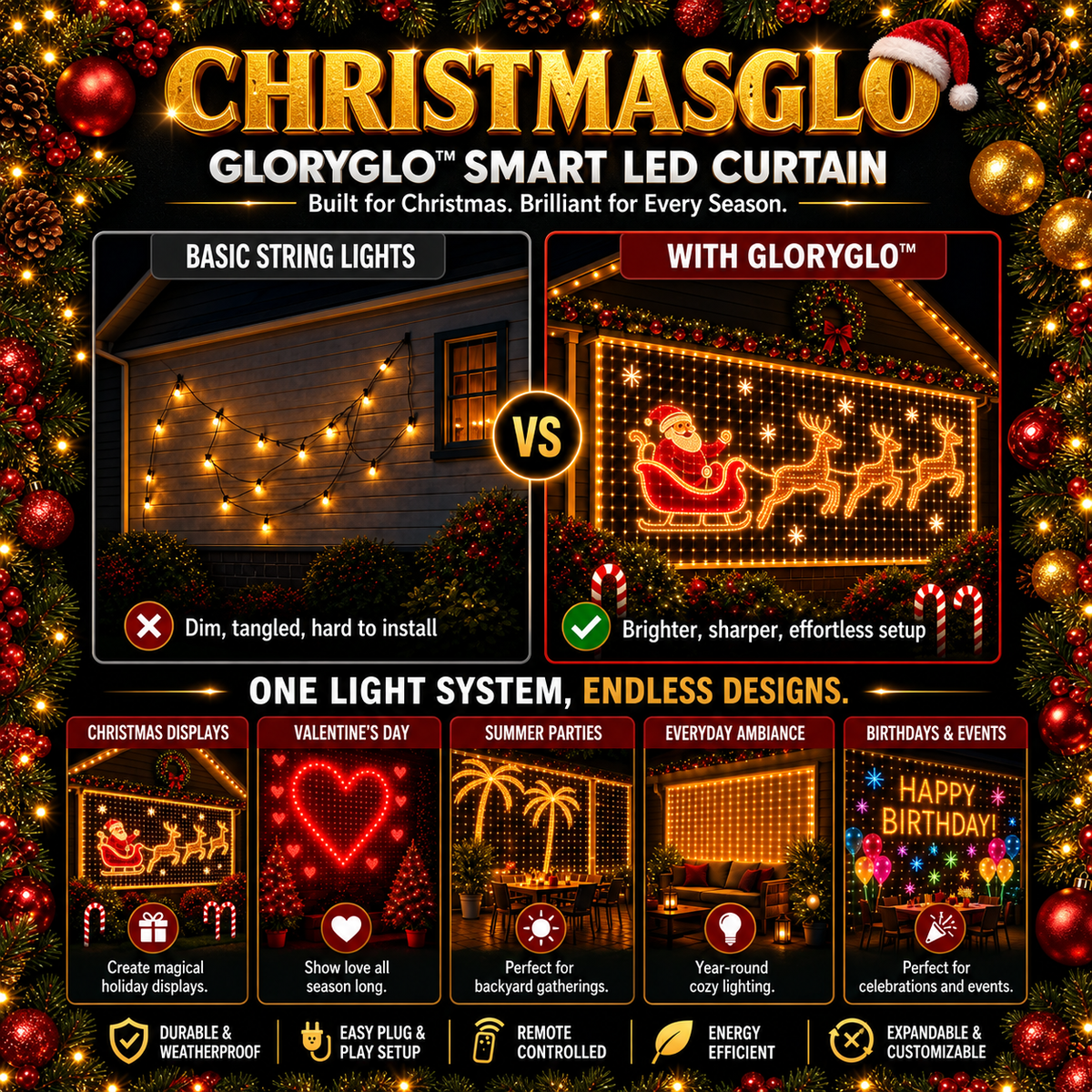 ChristmasGlo™ Smart Lights